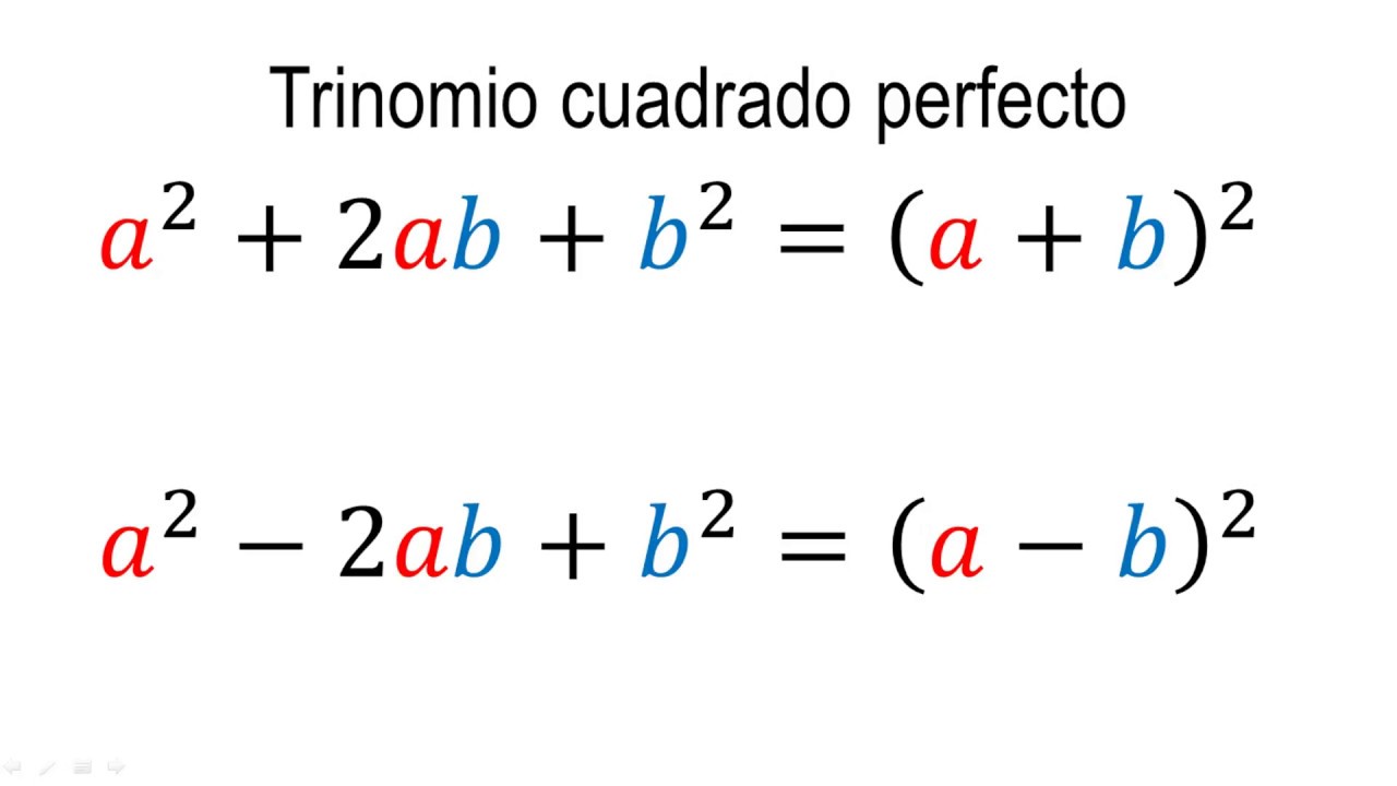 Qu Es Un Trinomio Cuadrado Perfecto Qu Es